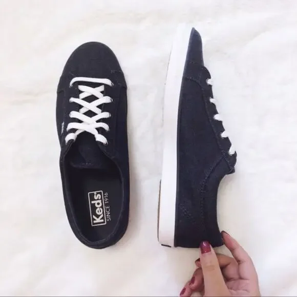 Keds Blue Maven Lace-Up Fashion Sneakers - Picture 6 of 8